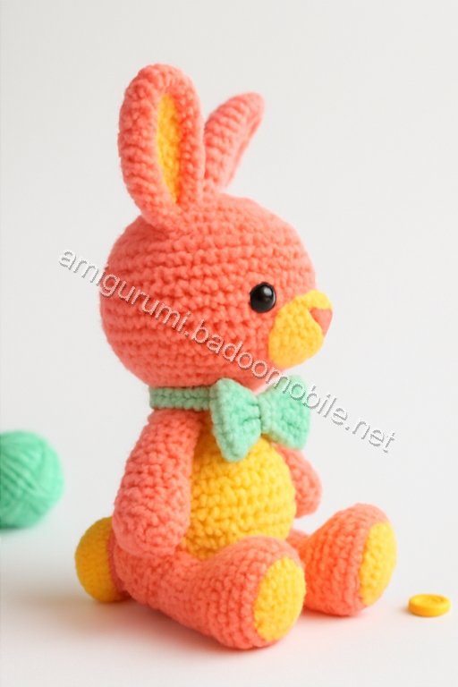 Adorable Amigurumi Bunny Free Crochet Pattern
