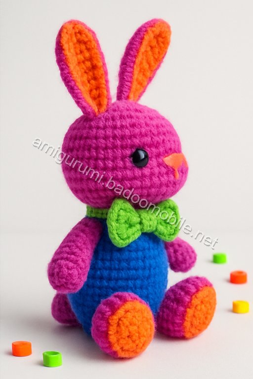 Adorable Amigurumi Bunny Free Crochet Pattern