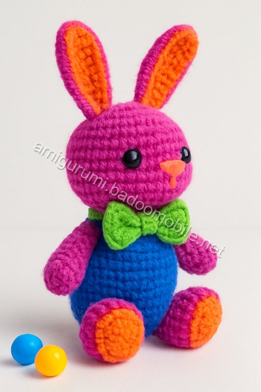 Adorable Amigurumi Bunny Free Crochet Pattern