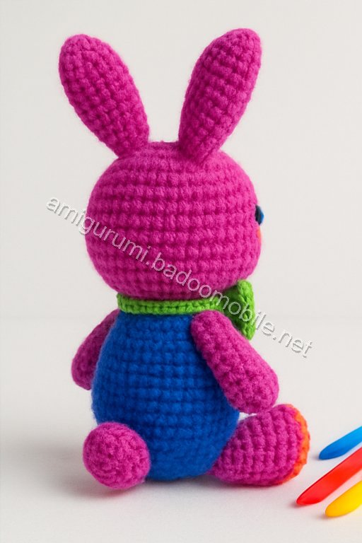 Adorable Amigurumi Bunny Free Crochet Pattern