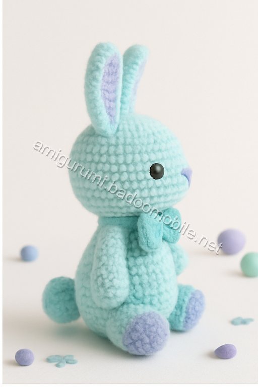 Adorable Amigurumi Bunny Free Crochet Pattern