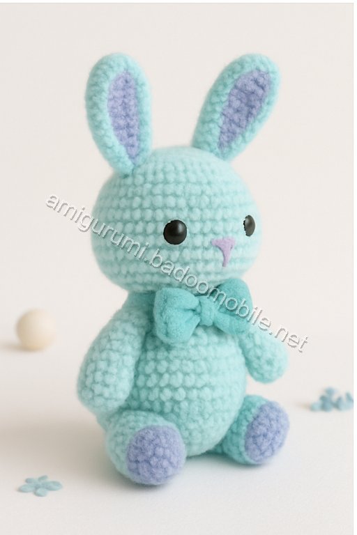 Adorable Amigurumi Bunny Free Crochet Pattern