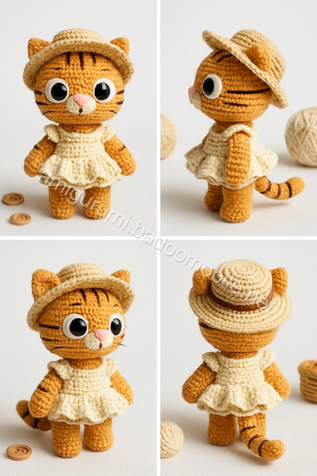 Amigurumi Garfield Free Pattern