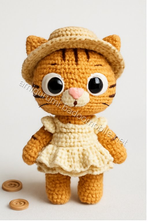 Amigurumi Garfield Free Pattern