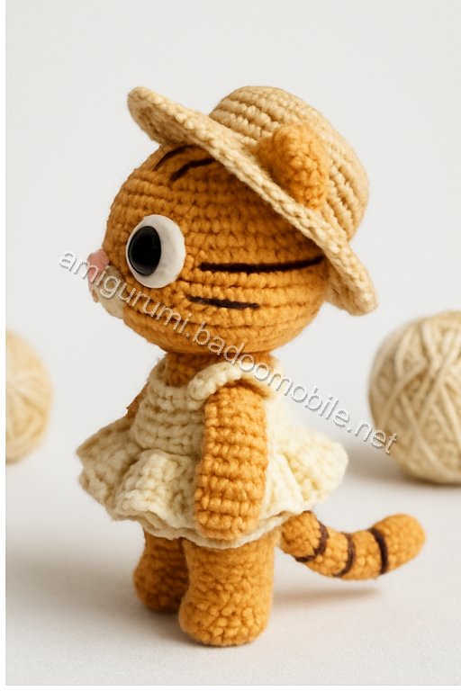 Amigurumi Garfield Free Pattern