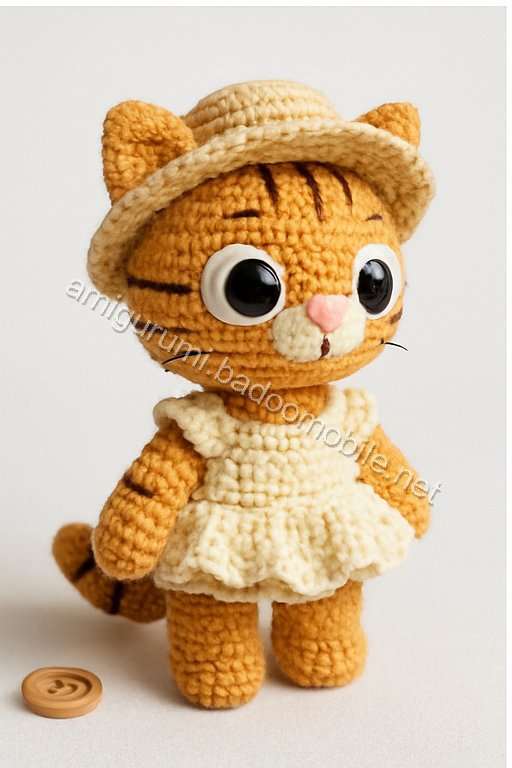 Amigurumi Garfield Free Pattern