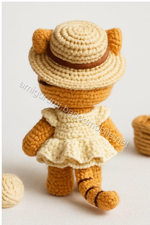 Amigurumi Garfield Free Pattern