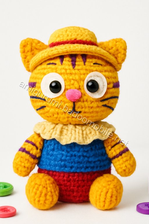 Amigurumi Garfield Free Pattern