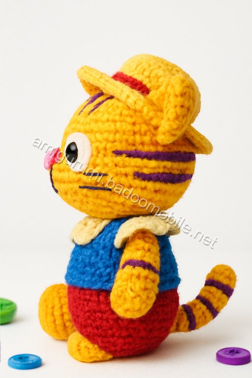 Amigurumi Garfield Free Pattern