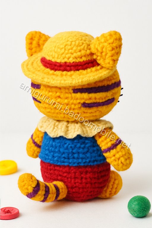 Amigurumi Garfield Free Pattern