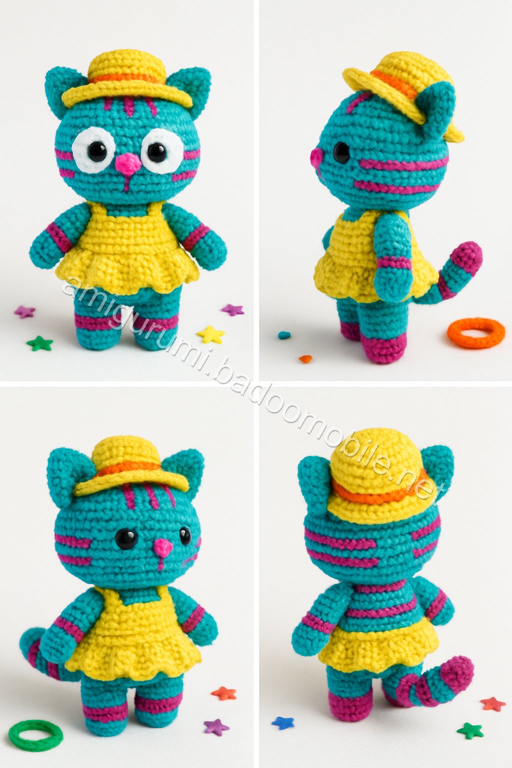 Amigurumi Garfield Free Pattern