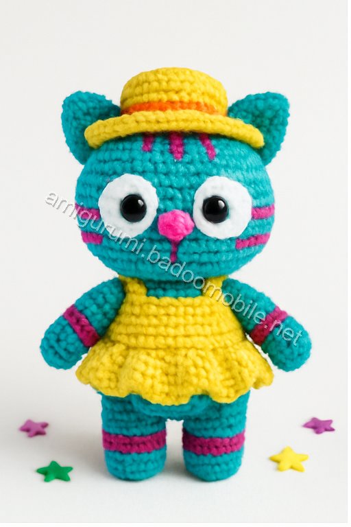 Amigurumi Garfield Free Pattern