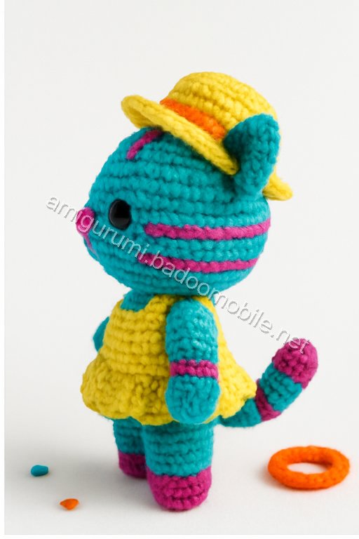 Amigurumi Garfield Free Pattern