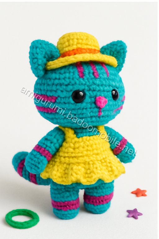 Amigurumi Garfield Free Pattern