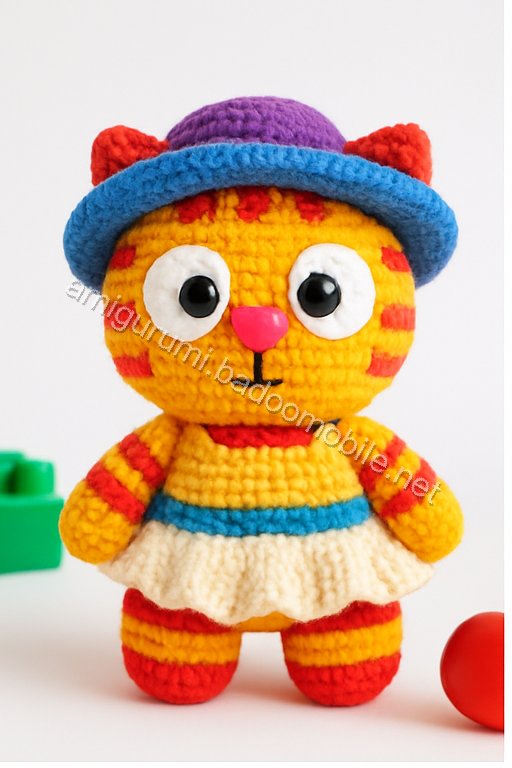 Amigurumi Garfield Free Pattern