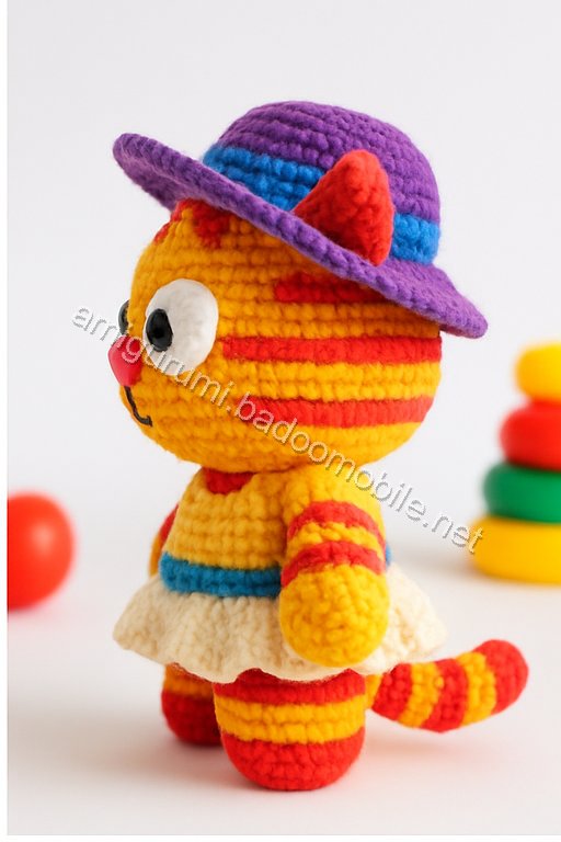 Amigurumi Garfield Free Pattern