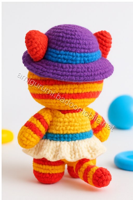 Amigurumi Garfield Free Pattern