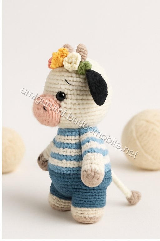 Cute Amigurumi Cow Free Crochet Pattern – Adorable Crochet Toy