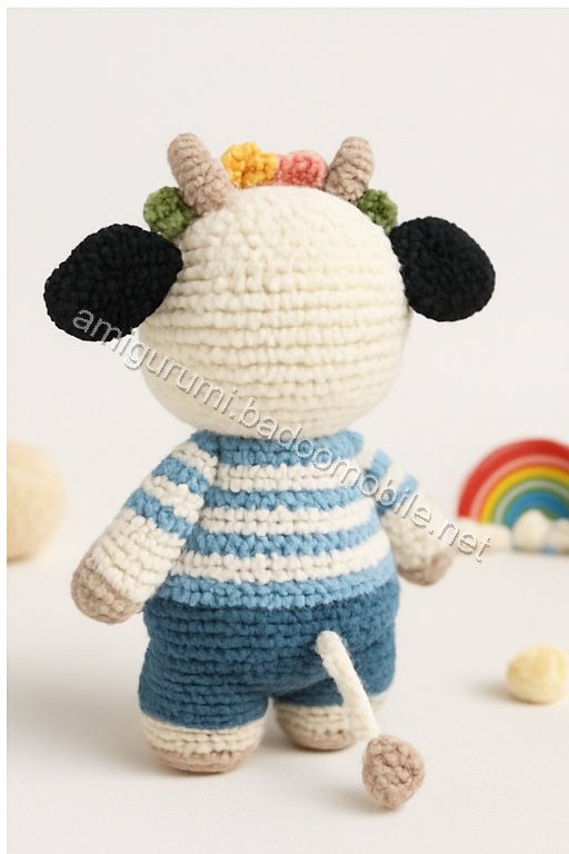 Cute Amigurumi Cow Free Crochet Pattern – Adorable Crochet Toy