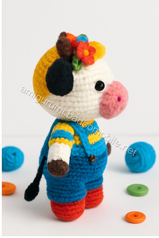 Cute Amigurumi Cow Free Crochet Pattern – Adorable Crochet Toy
