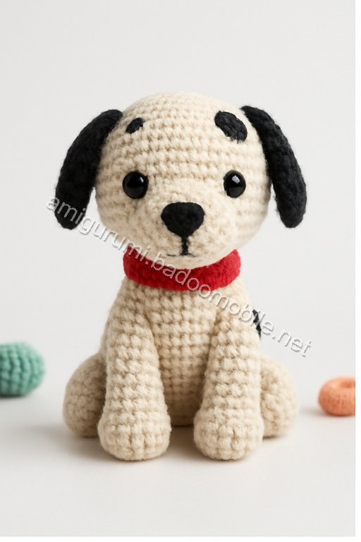 Free Crochet Pattern: Adorable Amigurumi Dalmatian Dog