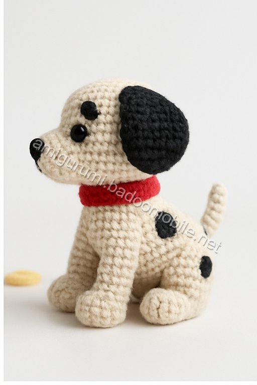 Free Crochet Pattern: Adorable Amigurumi Dalmatian Dog
