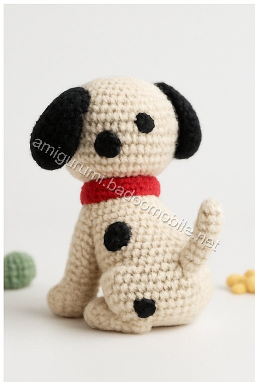 Free Crochet Pattern: Adorable Amigurumi Dalmatian Dog