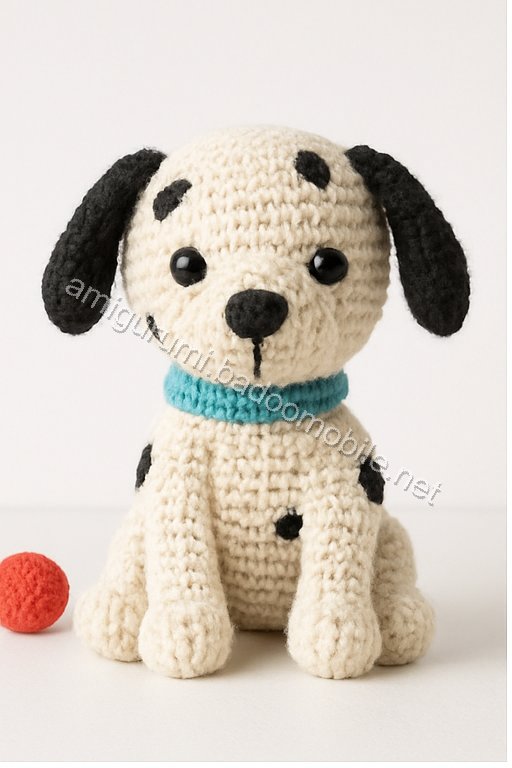 Free Crochet Pattern: Adorable Amigurumi Dalmatian Dog