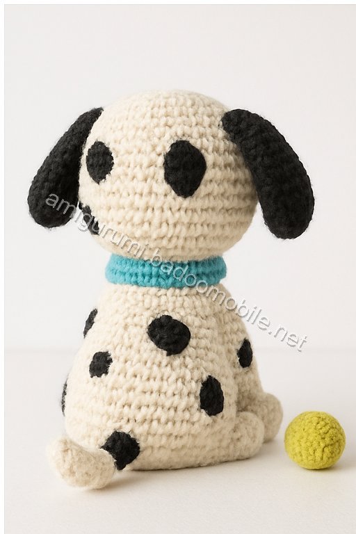Free Crochet Pattern: Adorable Amigurumi Dalmatian Dog
