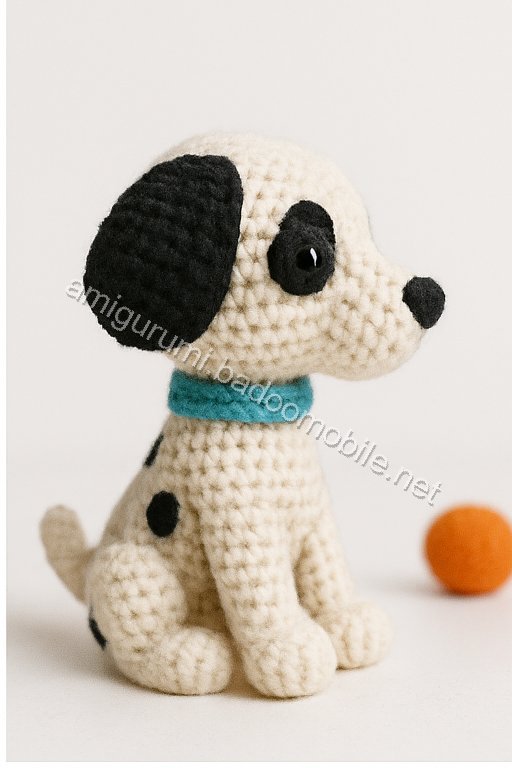 Free Crochet Pattern: Adorable Amigurumi Dalmatian Dog
