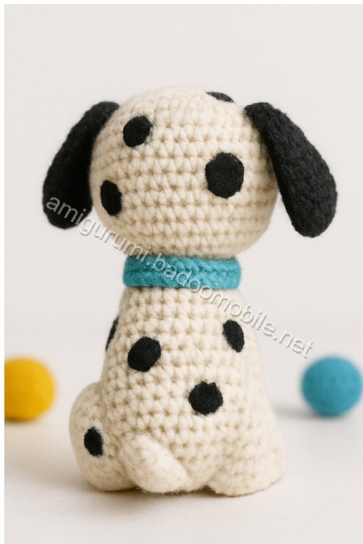 Free Crochet Pattern: Adorable Amigurumi Dalmatian Dog