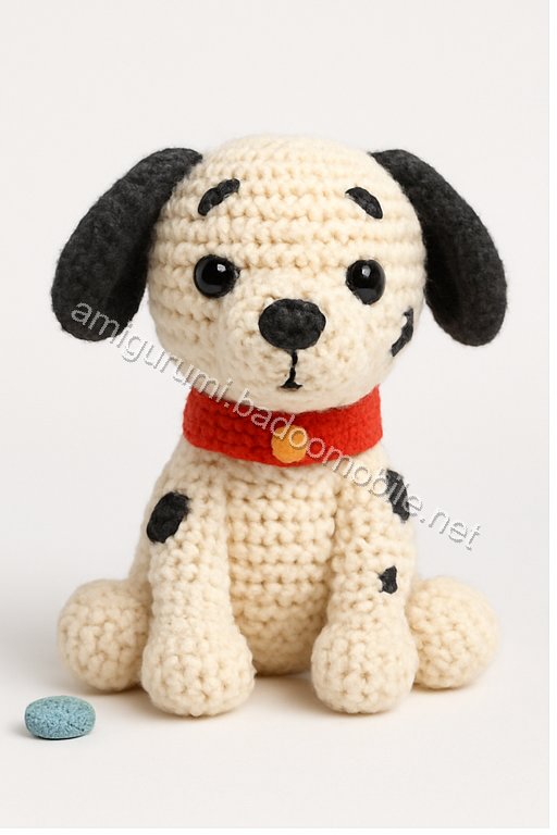 Free Crochet Pattern: Adorable Amigurumi Dalmatian Dog