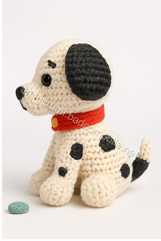 Free Crochet Pattern: Adorable Amigurumi Dalmatian Dog