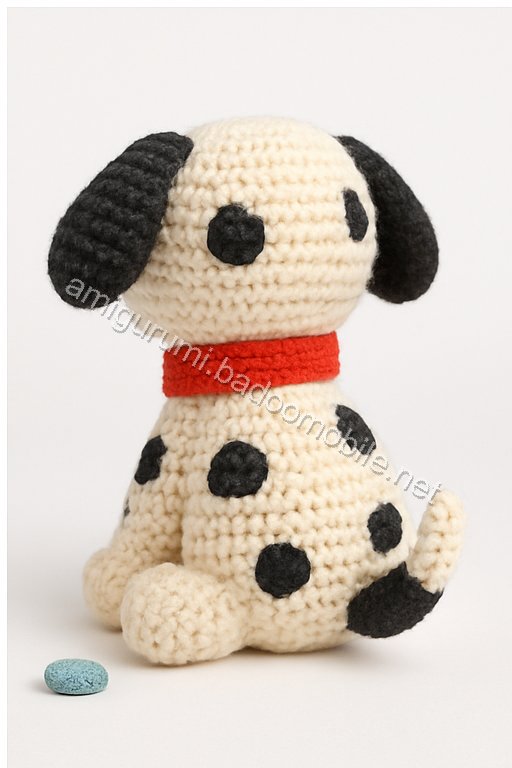 Free Crochet Pattern: Adorable Amigurumi Dalmatian Dog