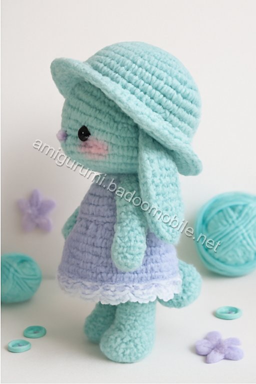 Free Crochet Pattern: Adorable Amigurumi Doll with Dress and Hat