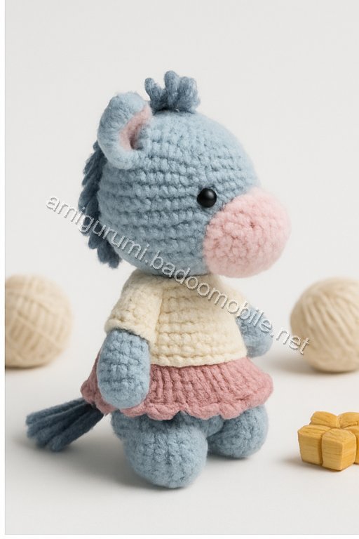 Amigurumi Eeyore Free Pattern
