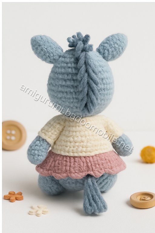 Amigurumi Eeyore Free Pattern