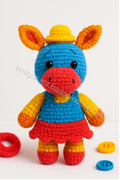 Amigurumi Eeyore Free Pattern