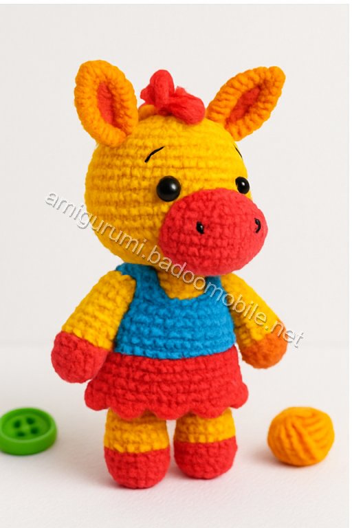 Amigurumi Eeyore Free Pattern