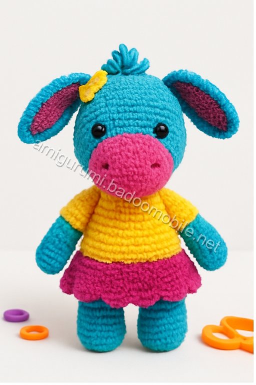 Amigurumi Eeyore Free Pattern