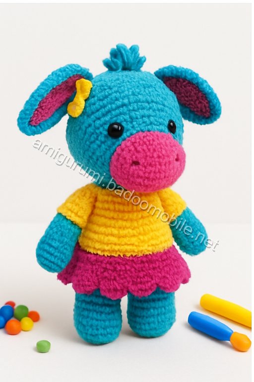 Amigurumi Eeyore Free Pattern