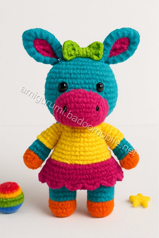 Amigurumi Eeyore Free Pattern