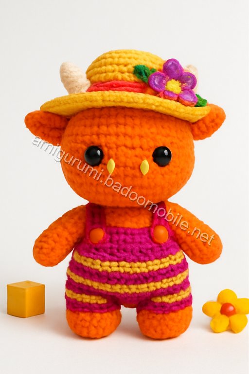 Free Crochet Pattern: Adorable Baby Green Dragon Amigurumi