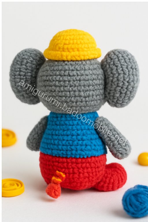 Free Crochet Pattern: Adorable Amigurumi Mini Elephant