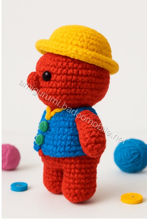 Amigurumi Gingerbread House Free Pattern