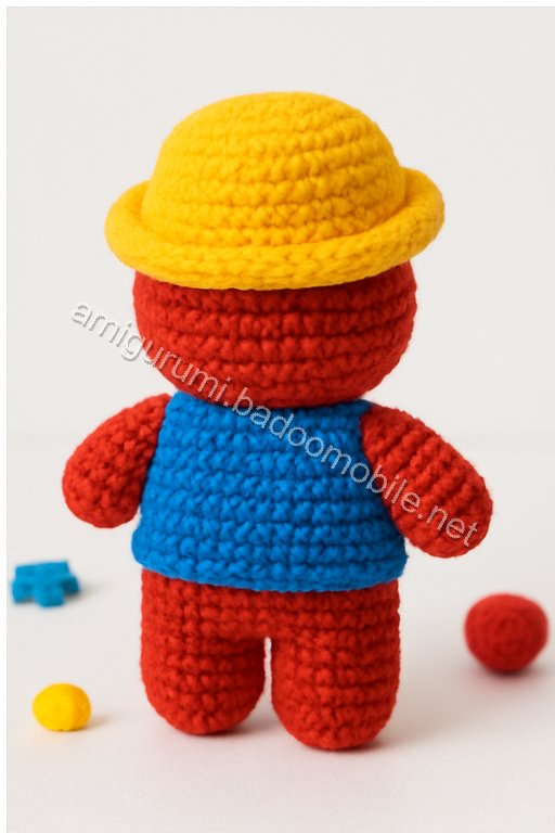 Amigurumi Gingerbread House Free Pattern