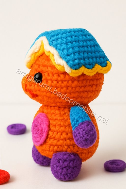 Amigurumi Gingerbread House Free Pattern