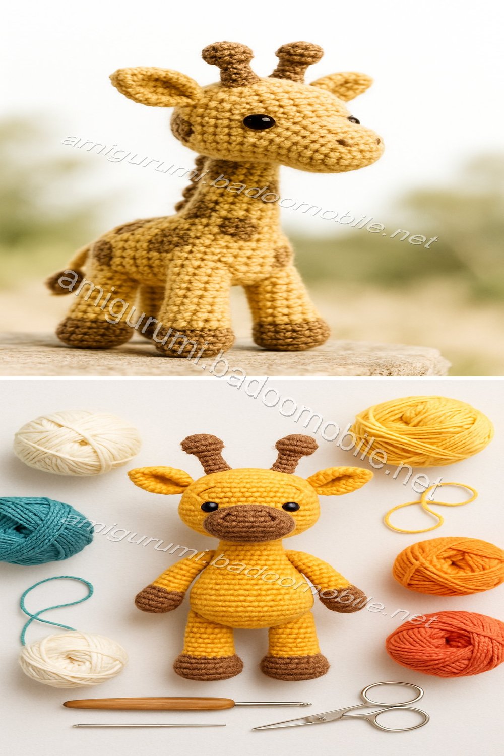 Free Crochet Pattern for Adorable Amigurumi Giraffe
