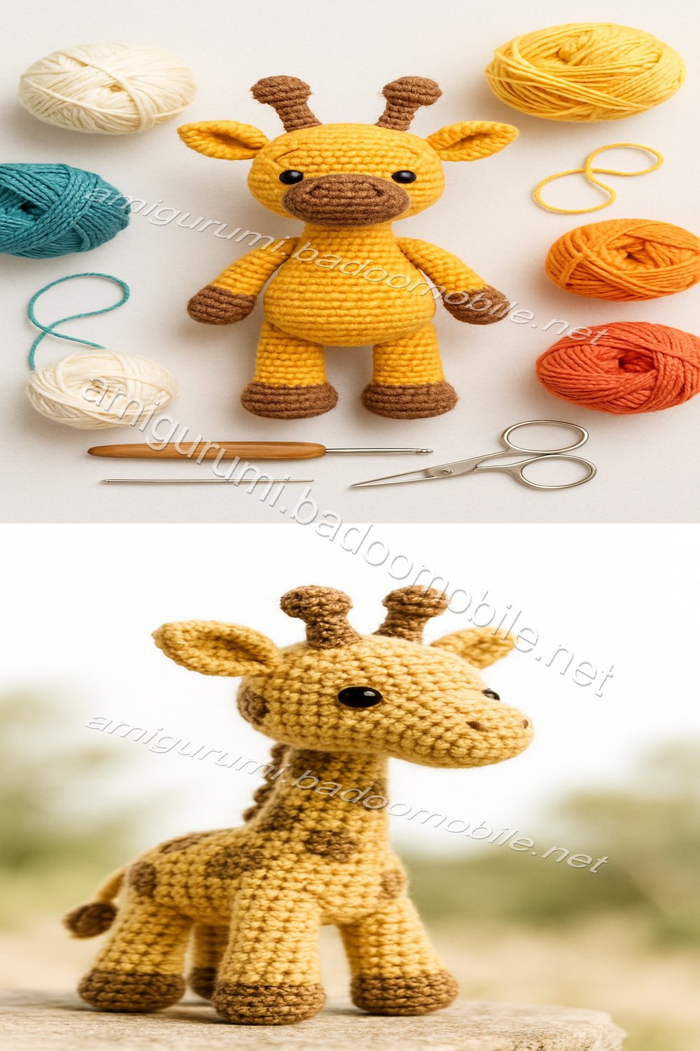 Free Crochet Pattern for Adorable Amigurumi Giraffe