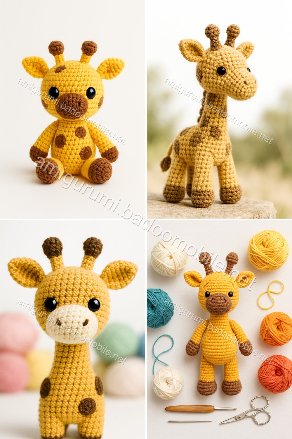 Free Crochet Pattern for Adorable Amigurumi Giraffe